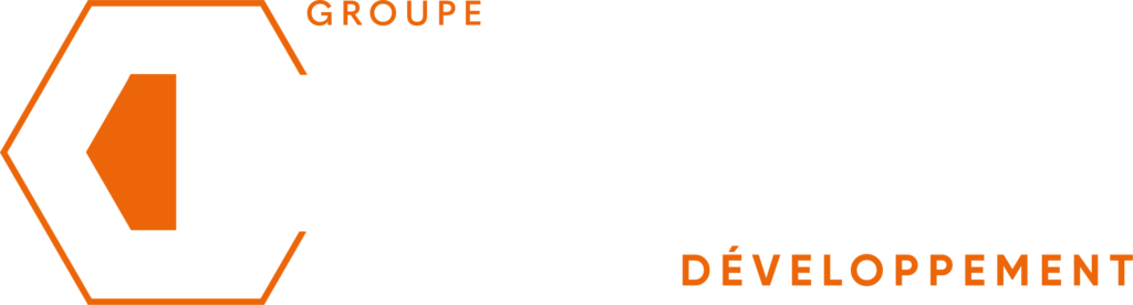 Logo Groupe Patriarca Développement avec focus sur le développement et l'immobilier d'entreprise.