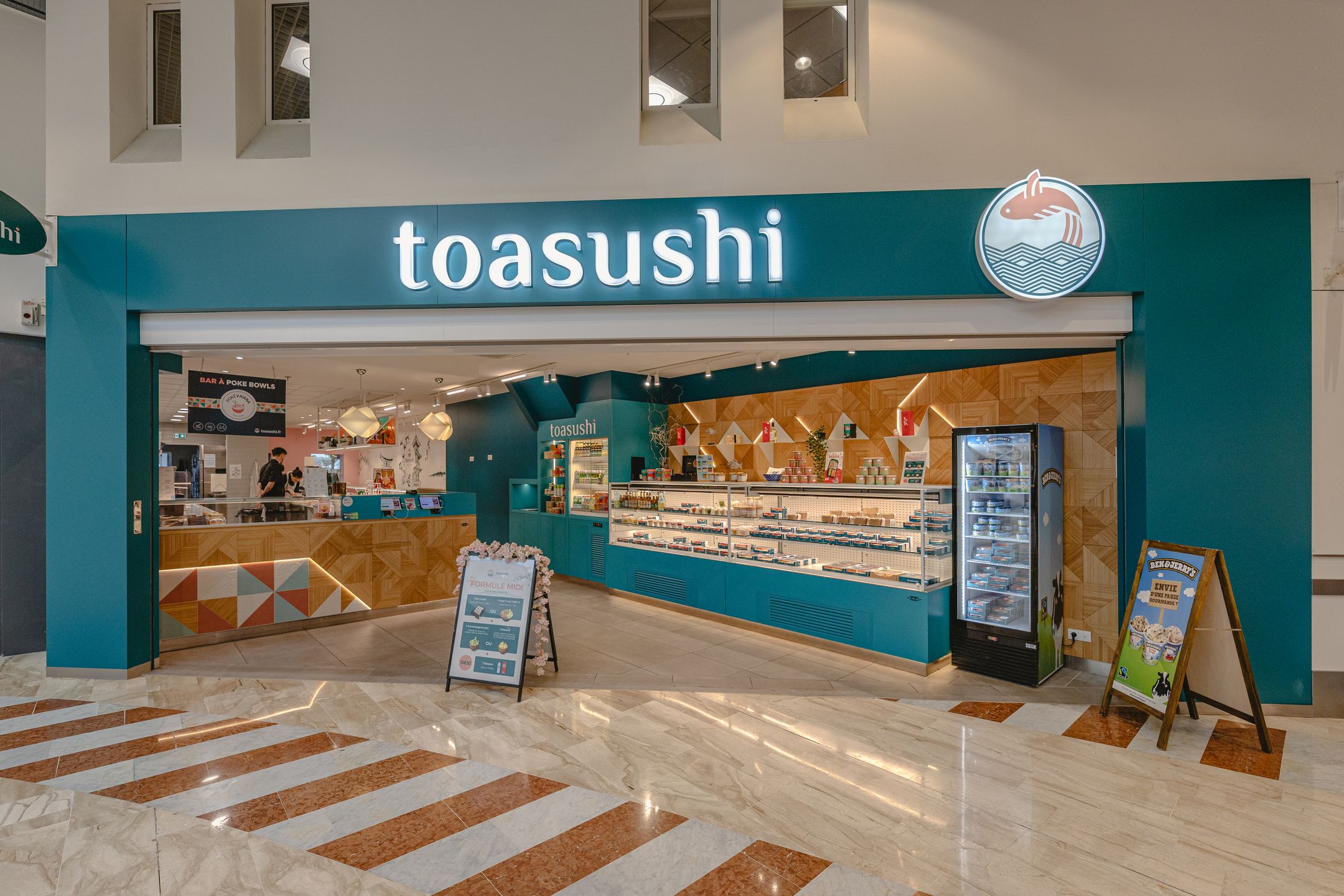 toasushi restauration fait par bretagne agencement